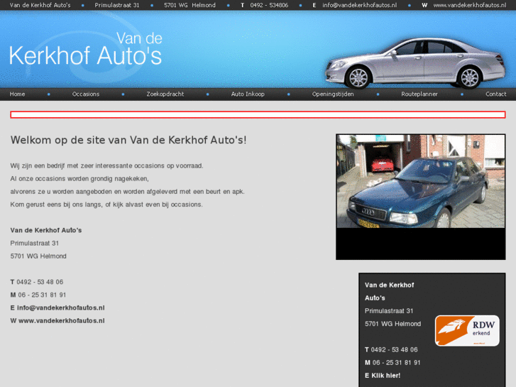 www.vandekerkhofautos.nl