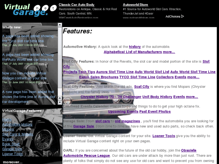 www.virtualgarage.net