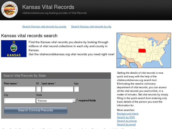 www.vitalrecordskansas.org