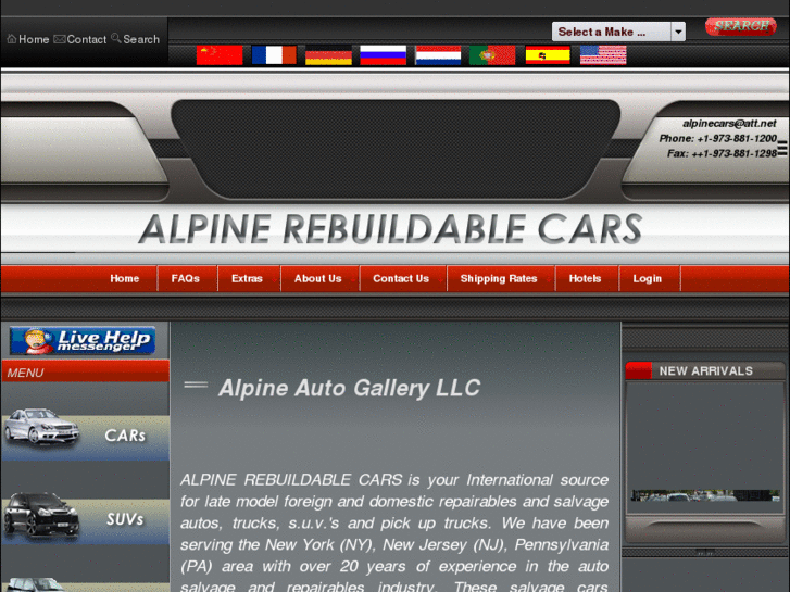 www.alpinesalvagecars.com