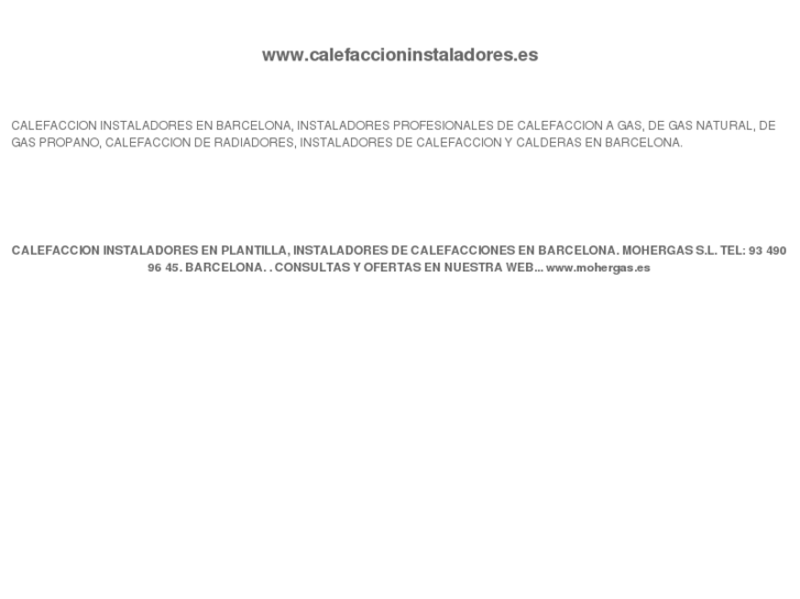 www.calefaccioninstaladores.es