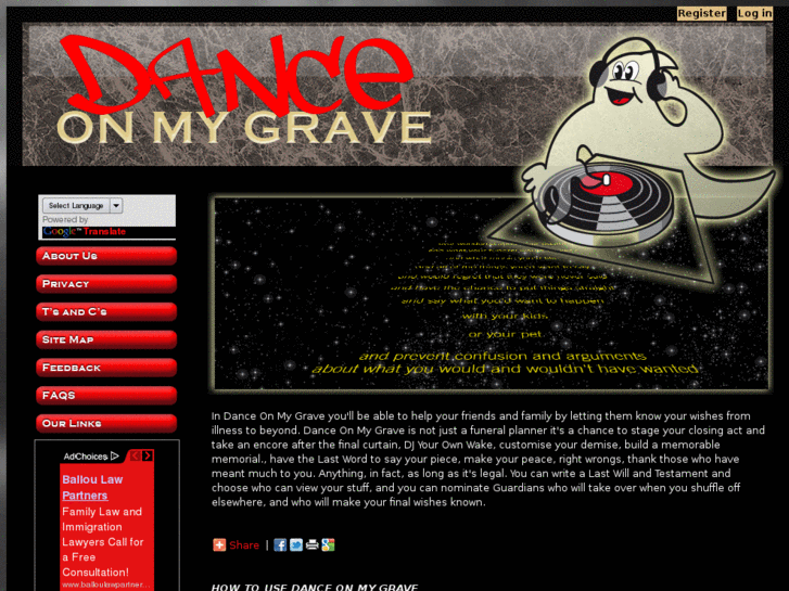 www.danceonmygrave.com