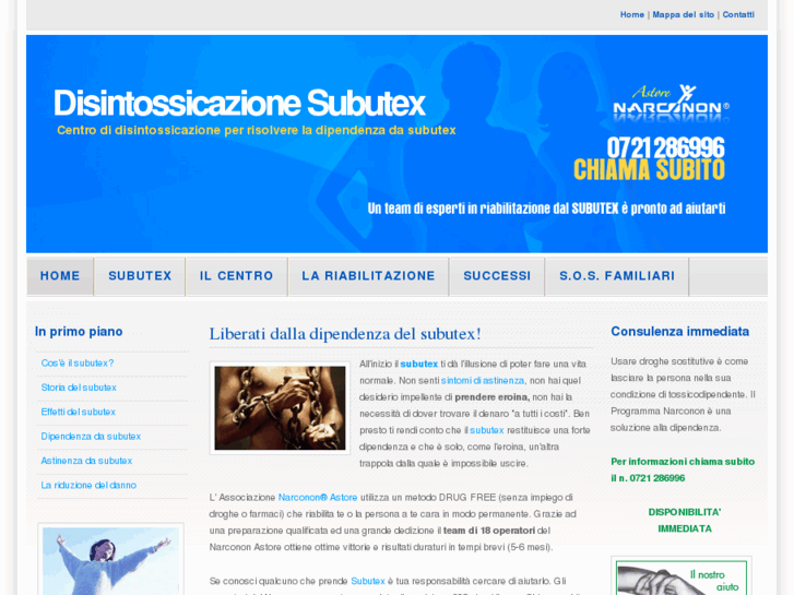 www.disintossicazionesubutex.it