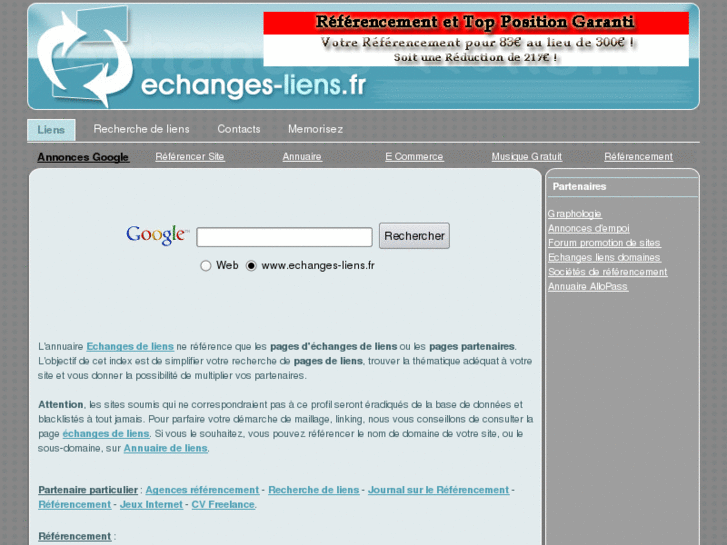 www.echanges-liens.fr