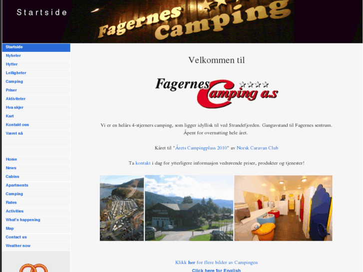 www.fagernes-camping.com