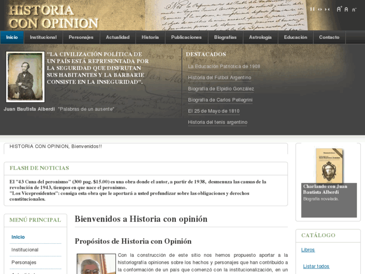 www.historiaconopinion.com.ar