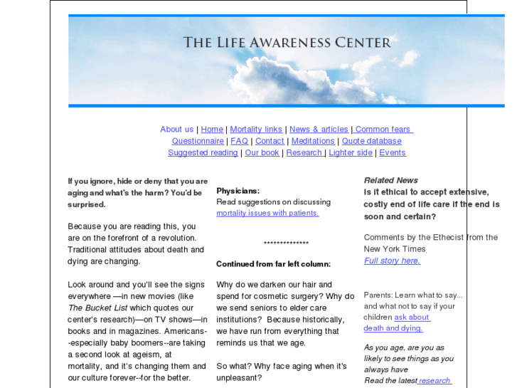 www.lifeawarenesscenter.com