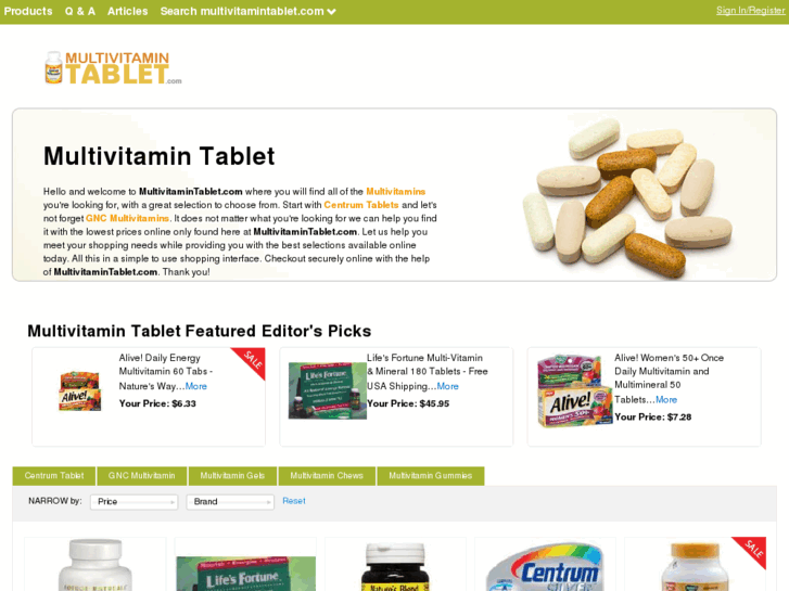 www.multivitamintablet.com