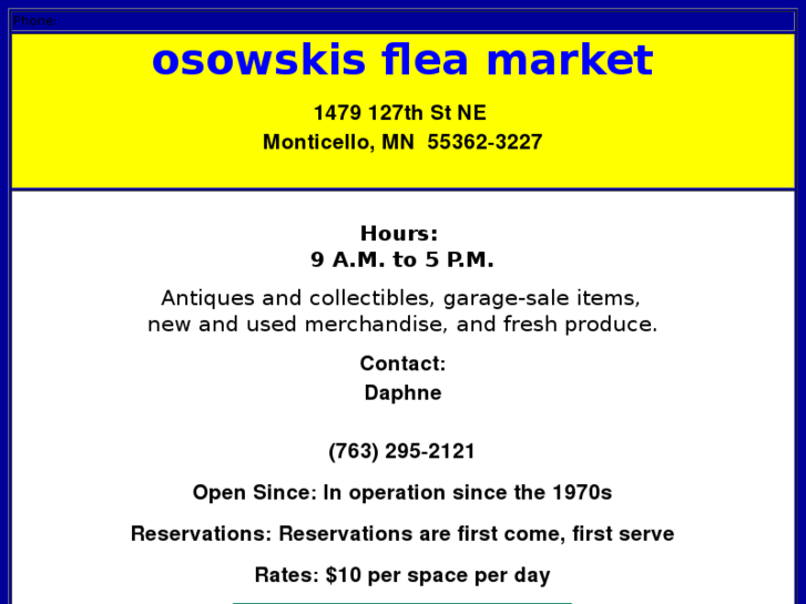 www.osowskisfleamarket.com