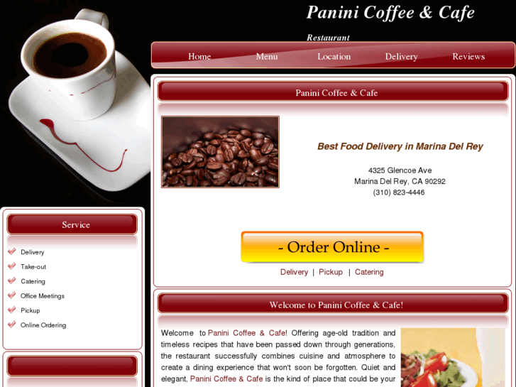 www.paninicoffeecafela.com