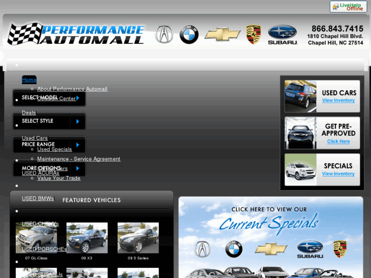 www.performanceusedcarsnc.com