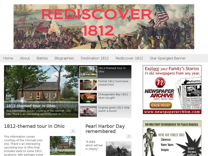 www.rediscover1812.com