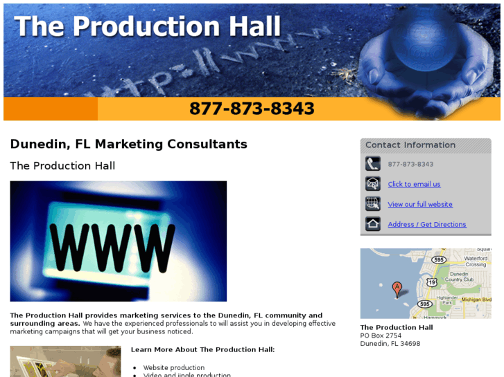 www.theproductionhallmarketing.com