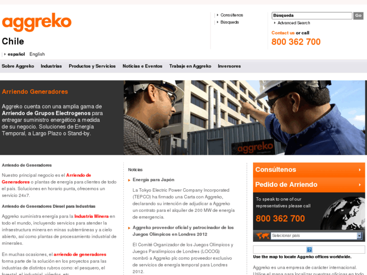 www.aggreko.cl