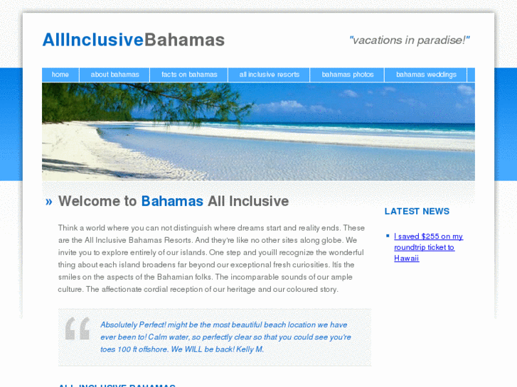 www.allinclusivebahamas.net