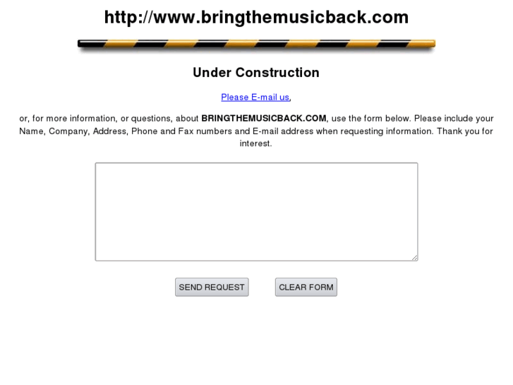 www.bringthemusicback.com