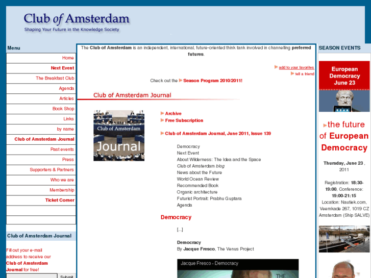 www.clubofamsterdam.com
