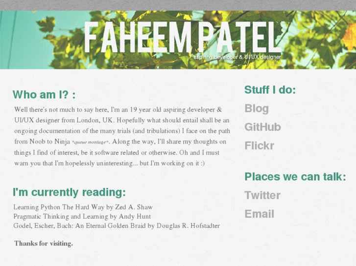 www.faheempatel.com