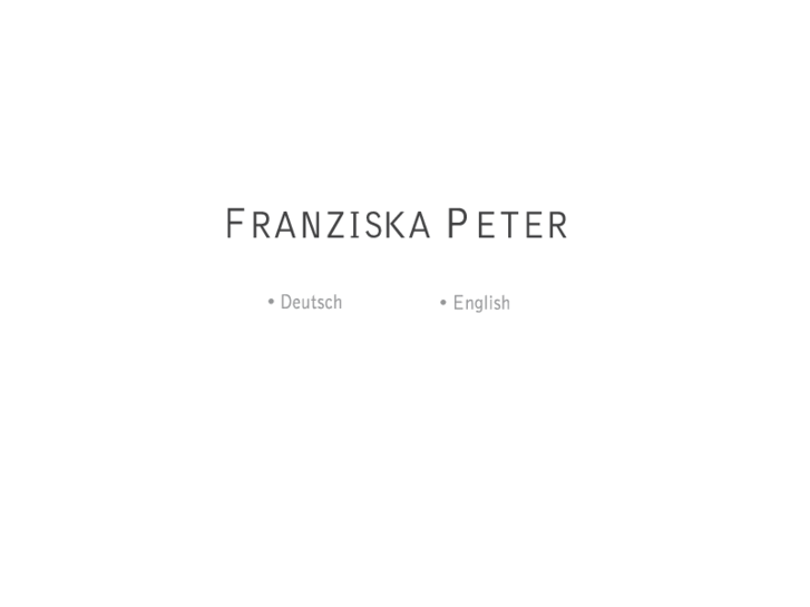 www.franziska-peter.com