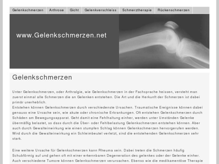 www.gelenkschmerzen.net