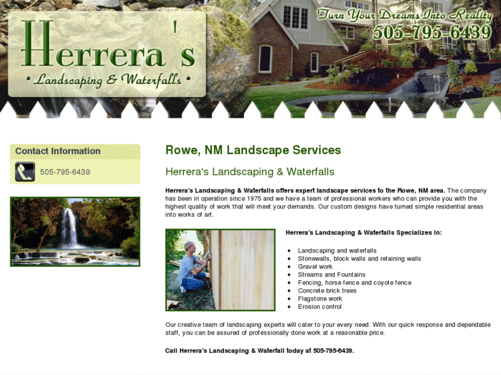 www.herreraslandscapingwaterfalls.com