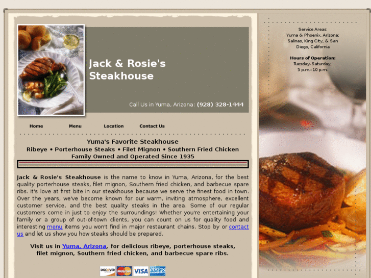 www.jackandrosiessteakhouse.com