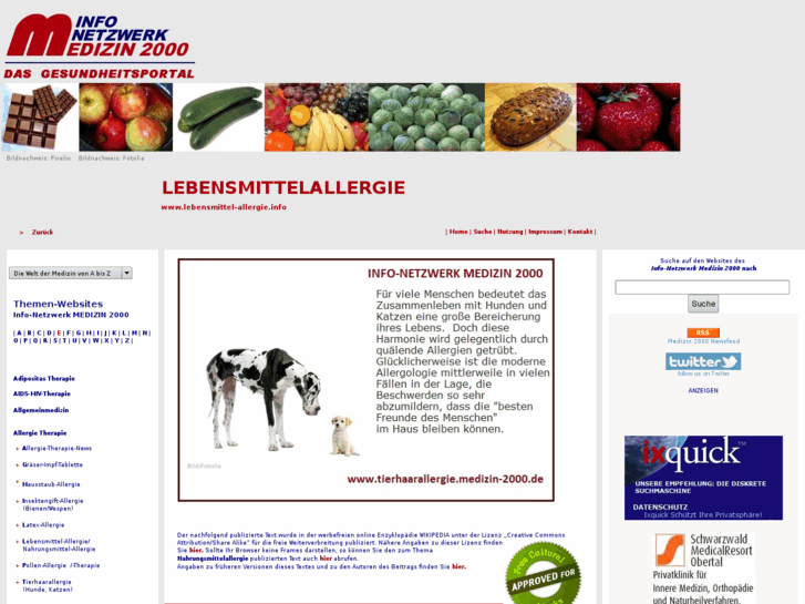 www.lebensmittel-allergie.info