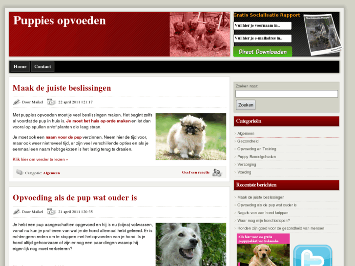 www.puppiesopvoeden.nl