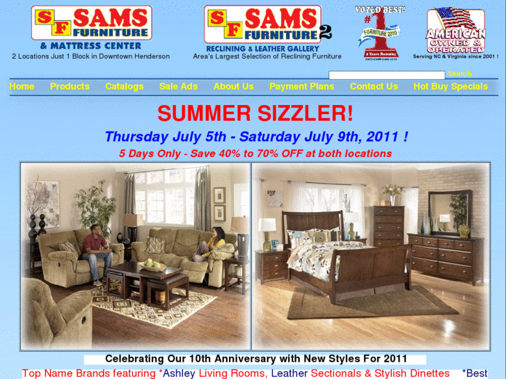 www.samsfurniturenc.com