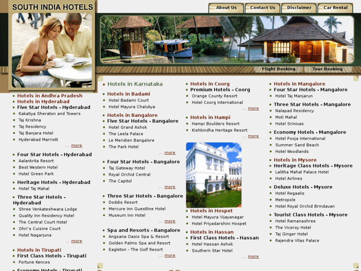 www.southindiahotels.com