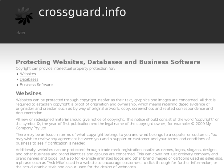 www.crossguard.info