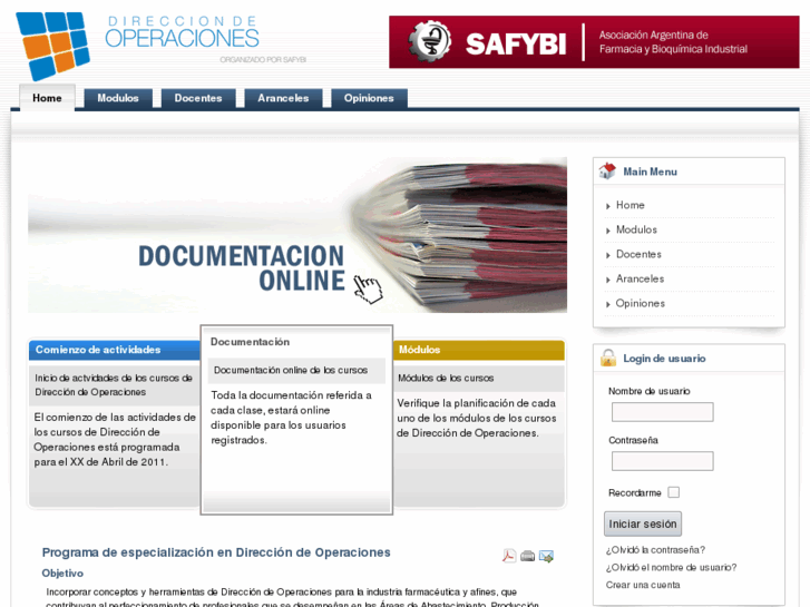 www.direcciondeoperaciones.info