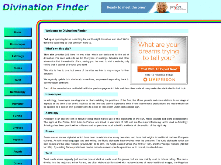 www.divinationfinder.info