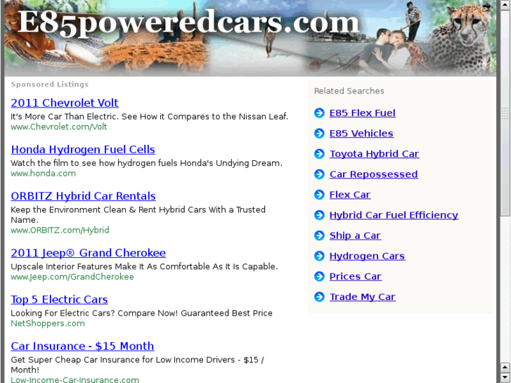 www.e85poweredcars.com