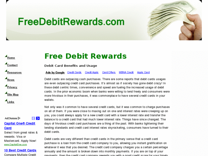 www.freedebitrewards.com