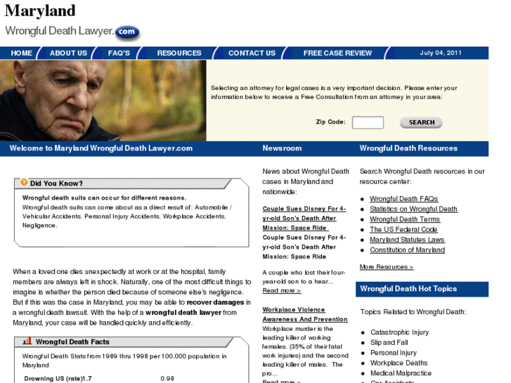 www.marylandwrongfuldeathlawyer.com