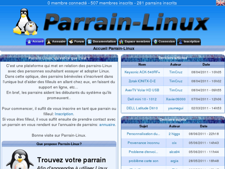 www.parrain-linux.com