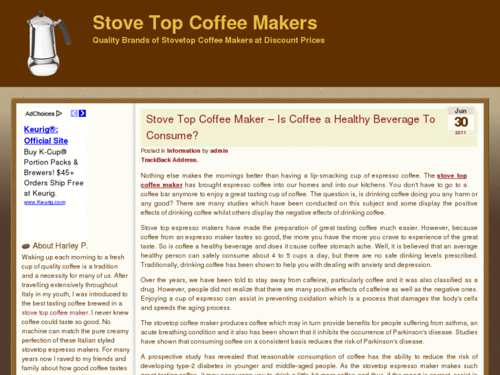 www.stovetopcoffeemakers.com