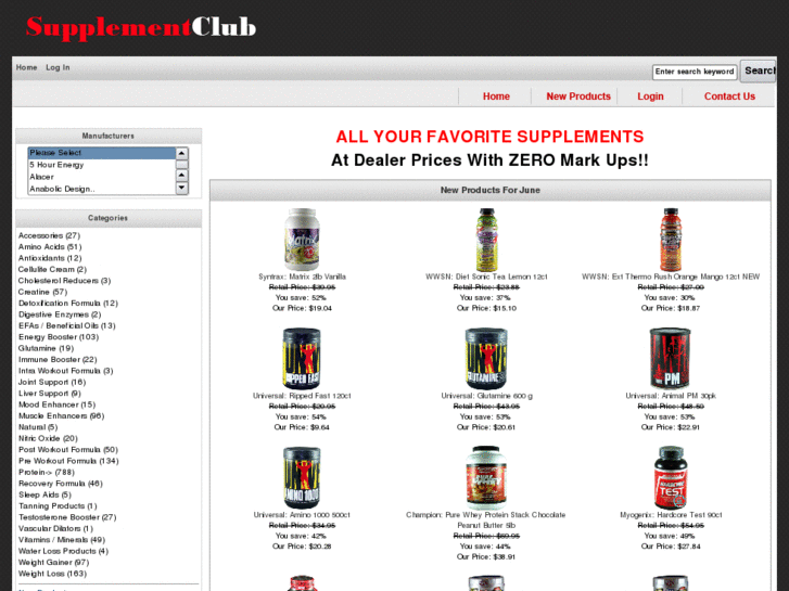 www.supplement-club-usa.com