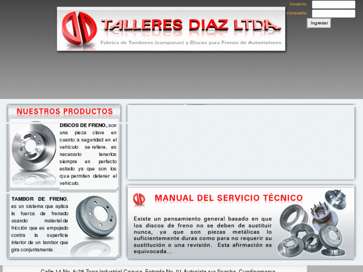 www.talleresdiazltda.com