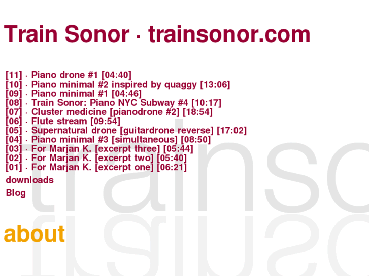 www.trainsonor.com