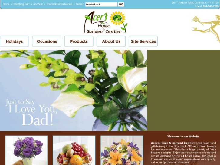 www.acershomeandgardenflorist.com