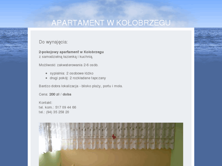 www.apartamentwkolobrzegu.info