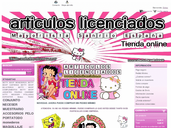 www.articuloslicenciados.es