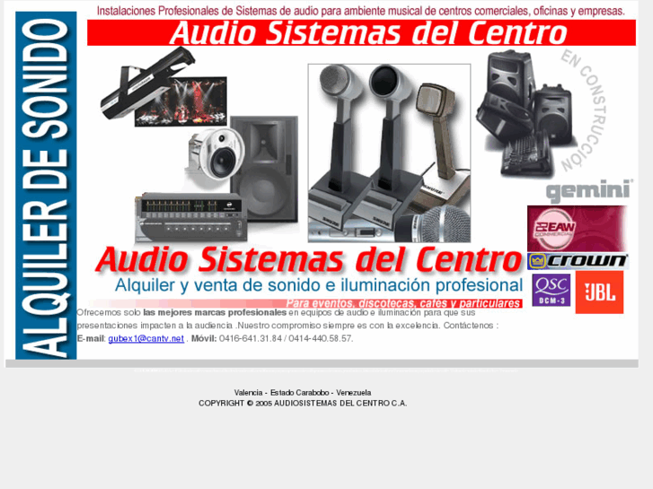 www.audiosistemasdelcentro.com