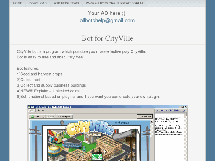 www.cityvillebot.org