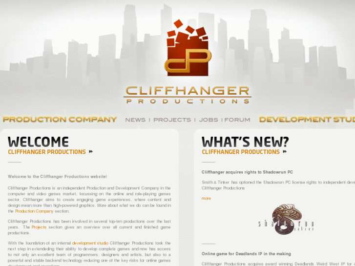 www.cliffhanger-productions.com