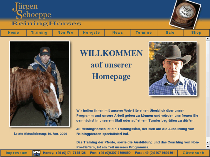 www.js-reininghorses.com