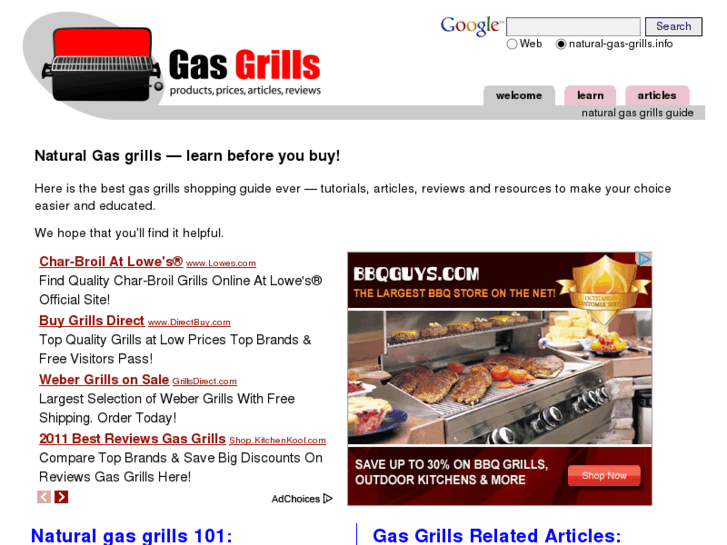 www.natural-gas-grills.info