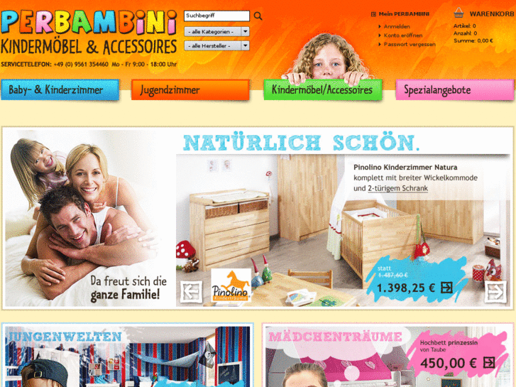 www.perbambini.de